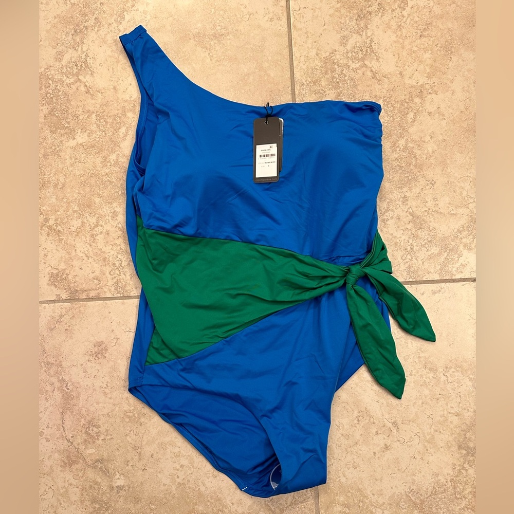 City Chic one shoulder swim suit